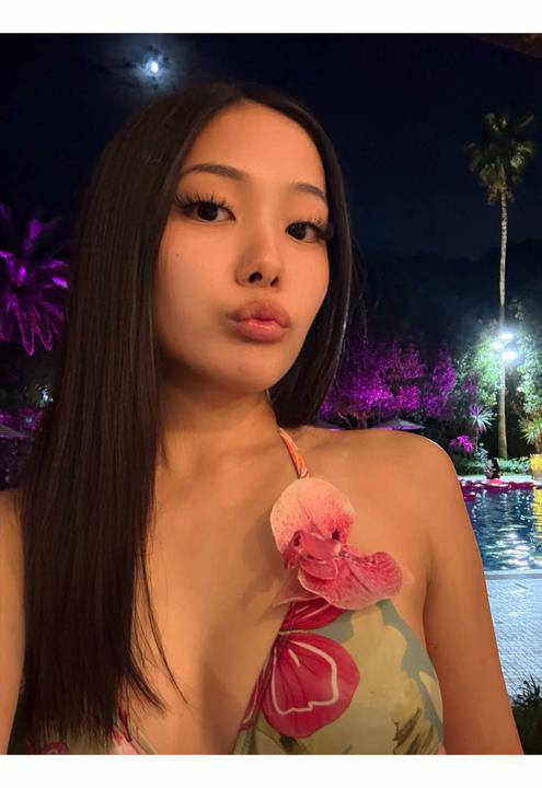 ナイトプール行った🩷#asian