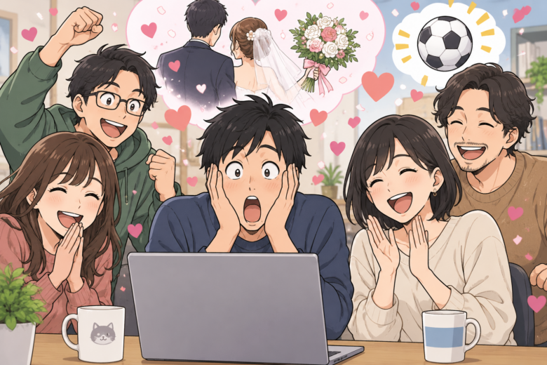 記事の感想を表現したイラスト